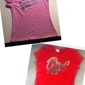 Y2K Ladies Tee Glitter, screenprint Bundle